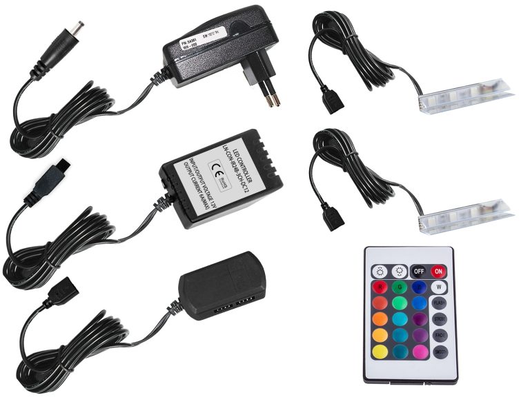 Kommode Belini Premium Full Version Wotan-Eiche / Hochglanzweiß + LED-Beleuchtung 6 Hersteller NEX KOM1/1/W/DWW/0/0
