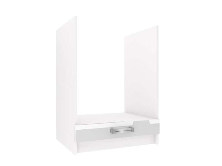 Belini Unterschrank für Einbaubackofen 60 cm Weiß Hochglanz ohne Arbeitsplatte Hersteller INF SDP60/0/WT/W/0/D