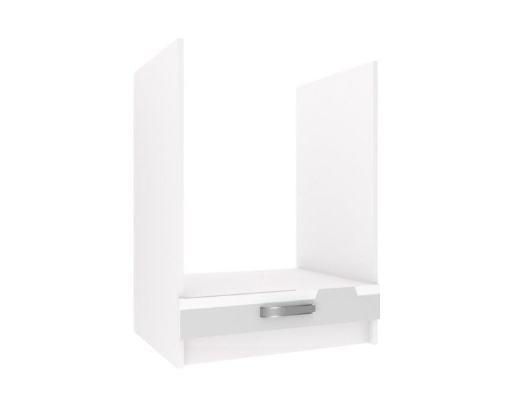 Belini Unterschrank für Einbaubackofen 60 cm Weiß Hochglanz ohne Arbeitsplatte Hersteller INF SDP60/0/WT/W/0/F