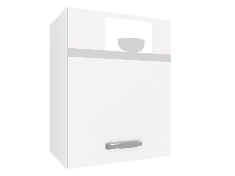 Küchenschrank Belini oben 45 cm weiß glänzend Hersteller INF SG45/1/WT/W/0/F