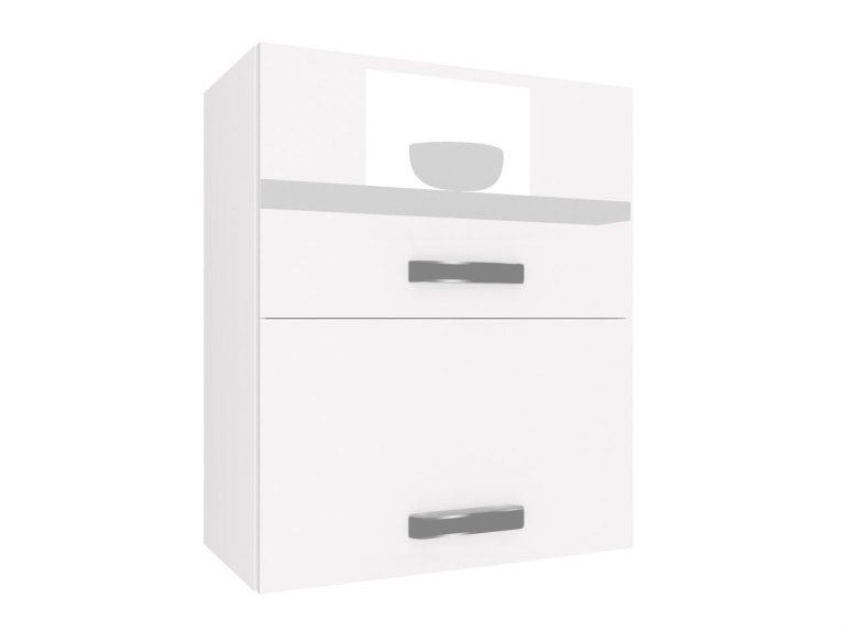 Küchenschrank Belini oben 60 cm weiß glänzend Hersteller INF SGP2-60/1/WT/W/0/F