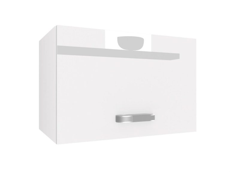 Belini Küchenschrank für Dunstabzugshaube 60 cm weiß glänzend Hersteller INF SGP60/3/WT/W/0/F