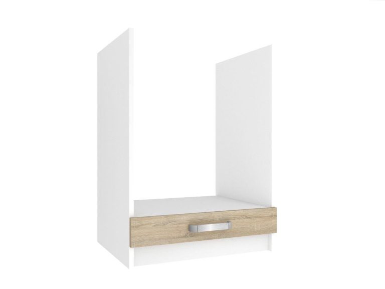 Belini Unterschrank 60 cm für Einbaubackofen Sonoma-Eiche ohne Arbeitsplatte TOR SDP60/0/WT/DS/0/U