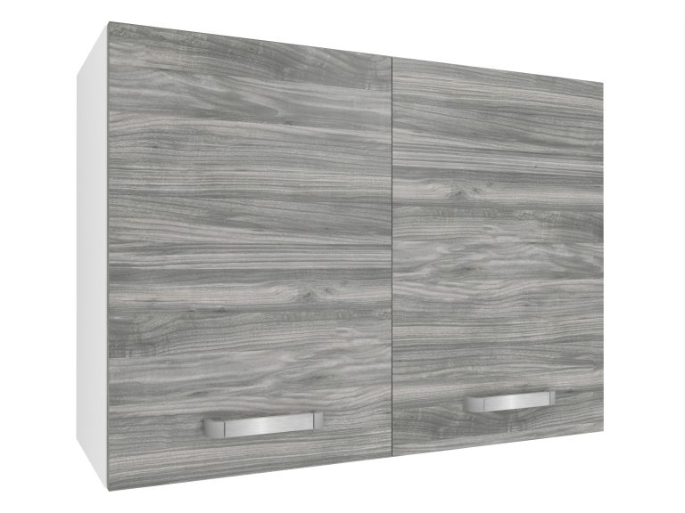 Küchenschrank Belini oben 80 cm grau anthrazit Glamour Wood Hersteller TOR SG80/1/WT/GW1/0/U