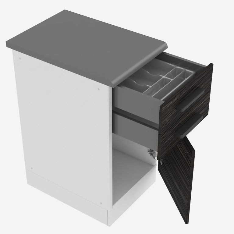 Küchenunterschrank 40cm Schubladen mit Arbeitsplatte TOR SDSZ40WS/0/WT/HK/B/B1/PP