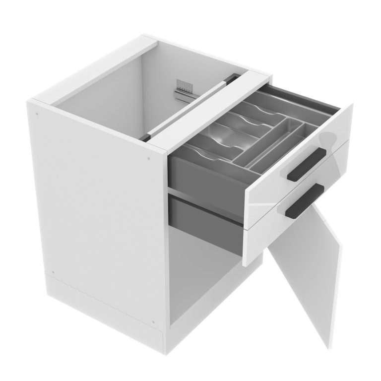 Küchenunterschrank 60cm Schubladen INF SDSZ60WS/0/WT/W/0/B1/PP
