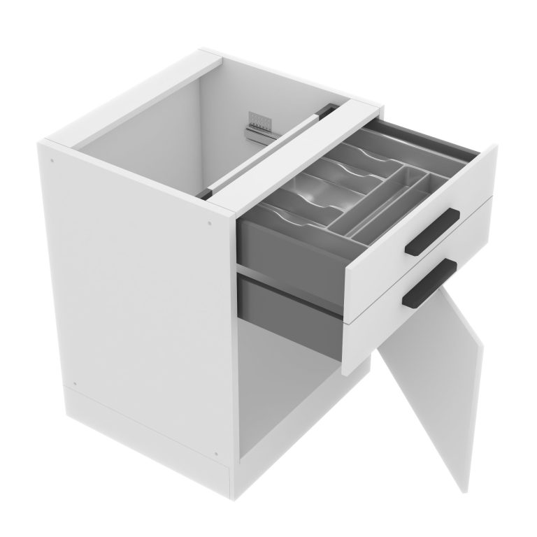 Küchenunterschrank 60cm Schubladen TOR SDSZ60WS/0/WT/WT/0/B1/PP