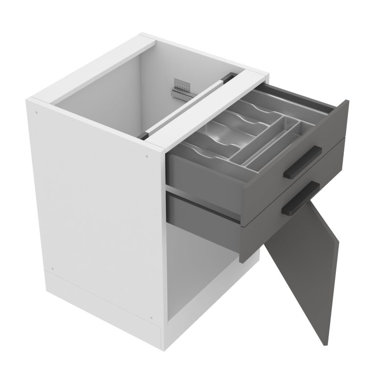 Küchenunterschrank 60cm Schubladen TOR SDSZ60WS/0/WT/SR/0/B1/PP