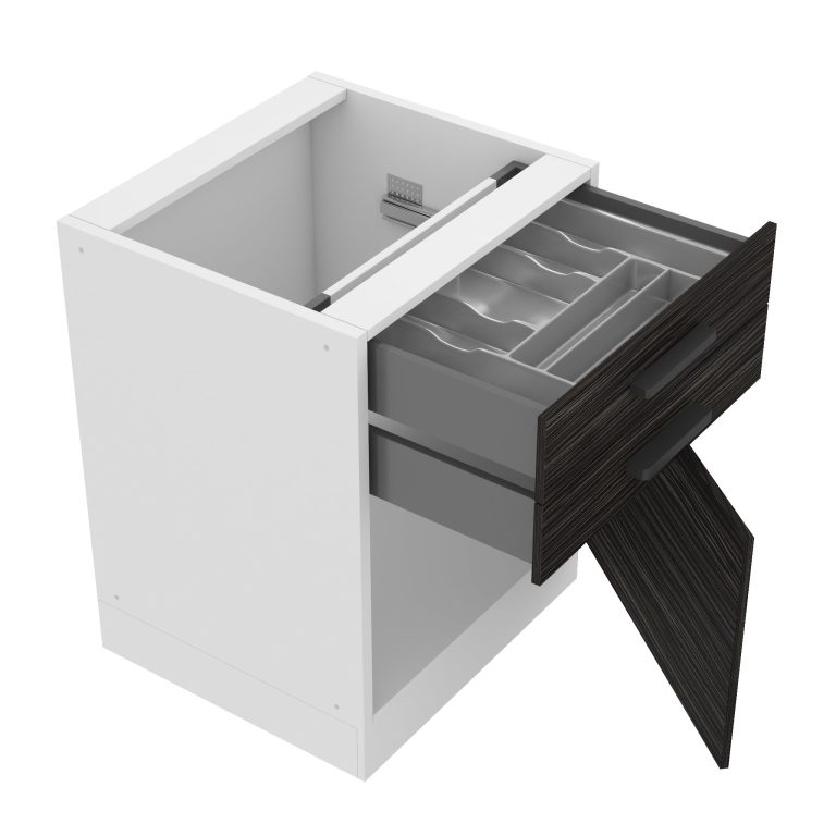Küchenunterschrank 60cm Schubladen TOR SDSZ60WS/0/WT/HK/0/B1/PP