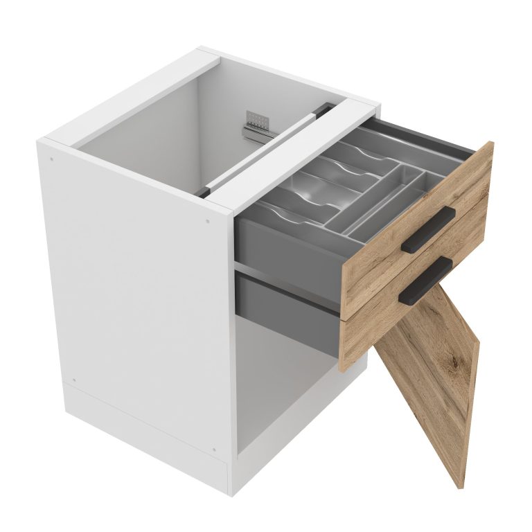 Küchenunterschrank 60cm Schubladen TOR SDSZ60WS/0/WT/DW/0/B1/PP