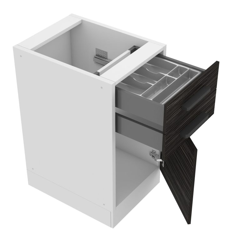 Küchenunterschrank 40cm Schubladen TOR SDSZ40WS/0/WT/HK/0/B1/PP