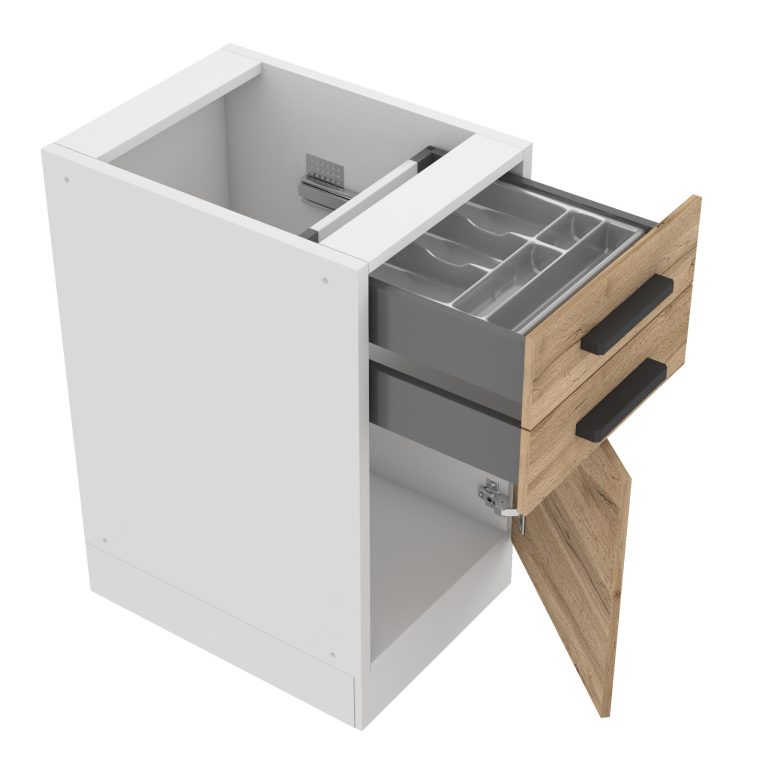 Küchenunterschrank 40cm Schubladen TOR SDSZ40WS/0/WT/DW/0/B1/PP