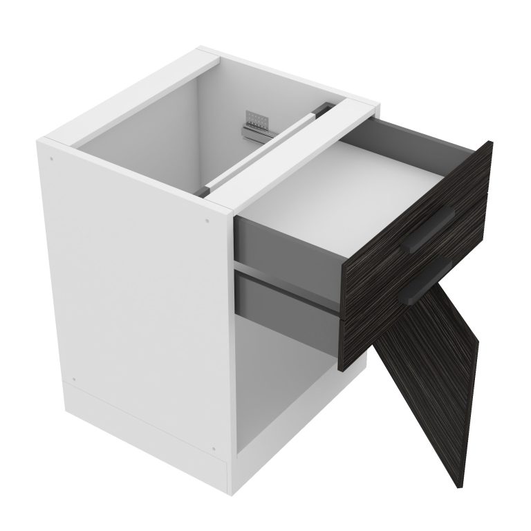 Belini Unterschrank mit Schubladen Premium Full Version 60 cm königliches Ebenholz ohne Arbeitsplatte Hersteller TOR SDSZ60/0/WT/HK/0/B1/PP
