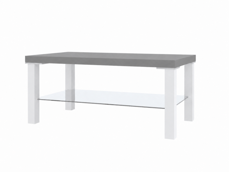 Couchtisch Wohnzimmertisch Grau IMPERIUM BELINI 6 IMP SK1/0/W/SR/0/0