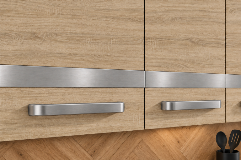 Küchenmöbel Prestige 260 cm Sonoma-Eiche mit Arbeitsplatte Hersteller TOR P Frida/0/WT/DS/0/C1/SL