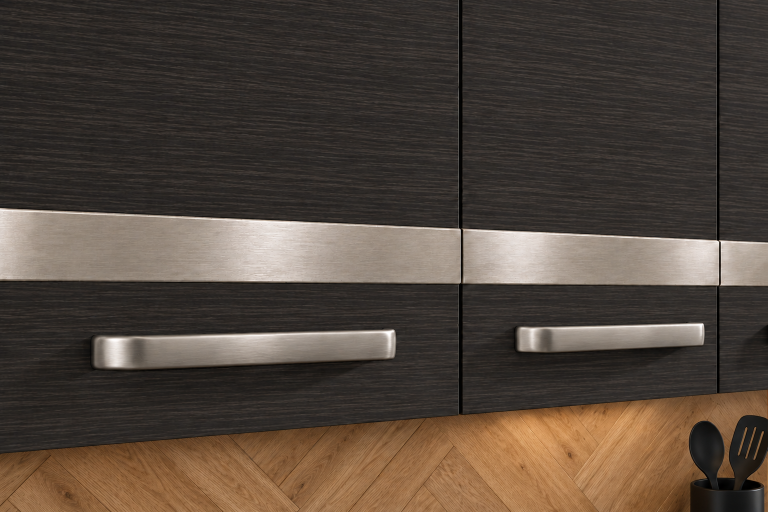 Meble kuchenne Prestige 260 cm heban królewski bez blatu Producent TOR P Frida/0/WT/HK/BB/C1/SL