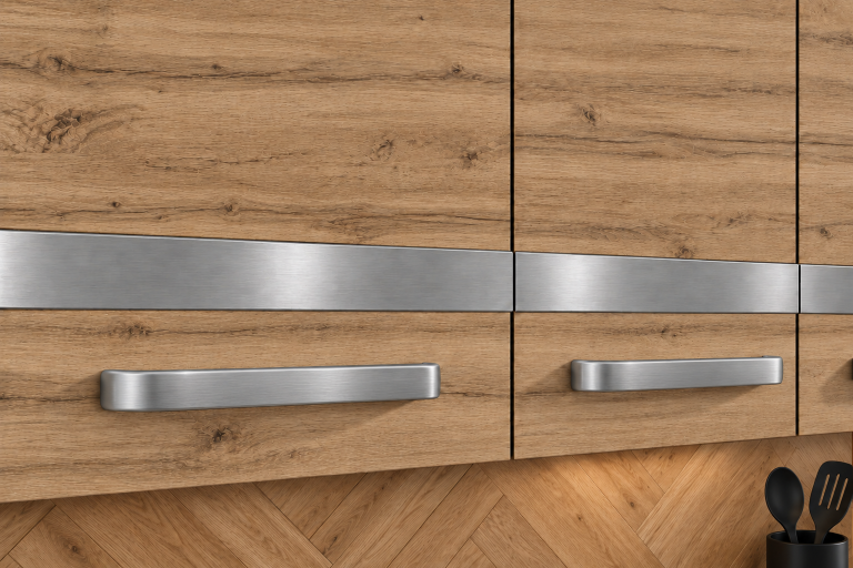 Meble kuchenne Prestige 260 cm dąb wotan bez blatu Producent TOR P Frida/0/WT/DW/BB/C1/SL